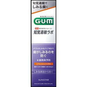 〇 ＧＵＭ知覚過敏ラボペースト　Ｒシトラス９０ｇ