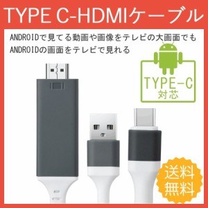 HDMI変換ケーブル TYPE-C テレビ変換 接続 出力 ミラーリング HDMI変換ケーブル TYPE-C to HDMI 変換ケーブル iphone15対応