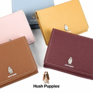 二つ折り財布 レディース ブランド【hp2004】Hush Puppies ハッシュパピー チェルシーシリーズ二つ折り 小銭入れあり L字ファスナー小銭