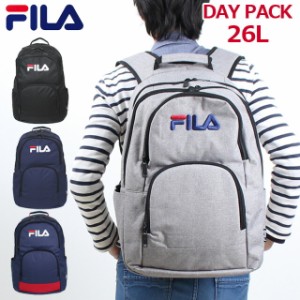 デイパック メンズ【7556】FILA フィラ デイパック 26L 通学 通勤 ポケット A4 B4 男子 女子 男性 女性 子供 オシャレ スポーツ レディー