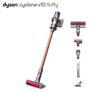 ダイソン Dyson Cyclone V10 Fluffy コードレス掃除機 SV12FF LF【フロアドック付セットではありません】