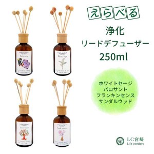 浄化リードディフューザー 16畳サイズ【選べる香り】〜２か月　250ml