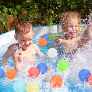 注水ボール水遊び夏子供水遊びおもちゃ水かけ祭り暑気払いシリカゲル水球