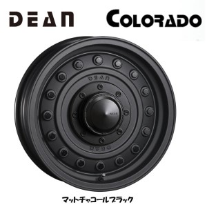 CRIMSON DEAN COLORADO クリムソン ディーン コロラド ランクル76ナロー ランクル79 6.5J-16 +25 5H150 マットチャコールブラック ４本セ