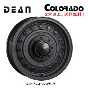 CRIMSON DEAN COLORADO クリムソン ディーン コロラド ランクル79 6.5J-16 +25 5H150 マットチャコールブラック １本価格 ２本以上ご注文