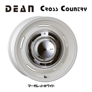 CRIMSON DEAN CROSS COUNTRY クリムソン ディーン クロスカントリー ランクル80 ワイド 8.0J-16 ±0 6H139.7 マーガレットホワイト ４本