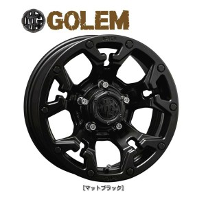 CRIMSON MG GOLEM クリムソン エムジー ゴーレム ジムニー 5.5J-16 +20 5H139.7 マットブラック ４本セット 送料無料