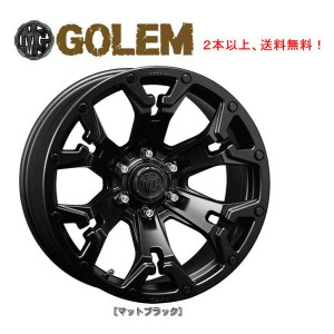 CRIMSON MG GOLEM クリムソン エムジー ゴーレム 120系 ハイラックス O/F付車 9.0J-20 -5 6H139.7 マットブラック １本価格 ２本以上ご注