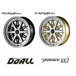 DOALL Fenice RX2 ドゥオール フェニーチェ アールエックス ツー 200系 ハイエース 6.5J-17 +38 6H139.7 選べるホイールカラー ４本セッ