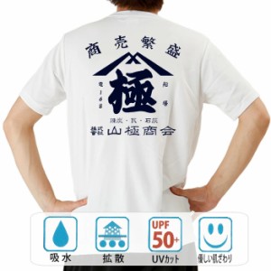 おもしろ ドライtシャツ 半袖 きわみ　極 おもしろ 面白いtシャツ 漢字 ふざけtシャツ メッセージ メッセージtシャツ メンズ レディース 