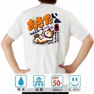 おもしろ ドライtシャツ 半袖 あきたいぬ おもしろ 面白いtシャツ 漢字 ふざけtシャツ メッセージ メッセージtシャツ メンズ レディース 