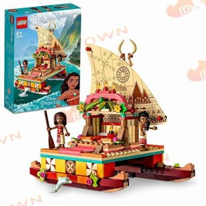 レゴ(LEGO) ディズニープリンセス モアナと 冒険のボート 43210 おもちゃ ブロッ