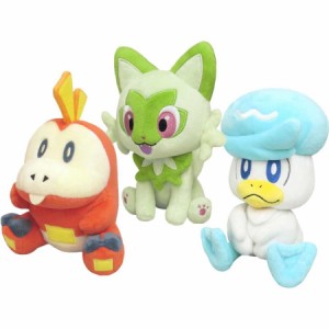 ポケットモンスター ぬいぐるみ 選べる3種類 【ニャオハ/ホゲータ/クワッス】ポケモン