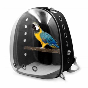 爆売中！インコ ケージ キャリー バッグ 持ち運び 鳥 キャリーバッグ 外出 小鳥 キャリーケース リュック お出かけ 文鳥 鳥かご お散歩 