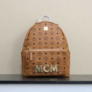 MCM エムシーエム レディース＆メンズ リュックサック BACKPACK バッグパック 美品 リュック ブランド デイパック 通勤 通学バッグ 新品