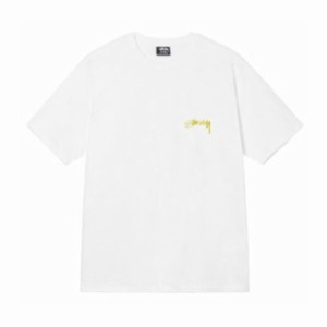 STUSSY ステューシー Tシャツ Tシャツ ブラック ホワイト 半袖 並行輸入品