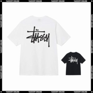 STUSSY BASIC STUSSY TEE WHITE / BLACK メンズ 半袖 Tシャツ ステューシー ベーシック ロゴ Tシャツ ホワイト / ブラック 2色展開