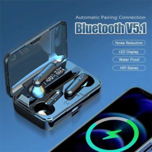 ワイヤレスイヤホン イヤホン Bluetooth 5.1 ブルートゥースイヤホン インナーイヤー型 タッチ式 HIFI高音質 防水 両耳 片耳 Siri対応 iP