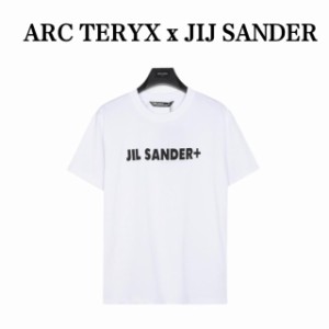 Arcteryx x Jil Sander Jil Sander 連名ロゴプリント 半袖Tシャツ　半袖　メンズ　レディーズ「並行輸入品」