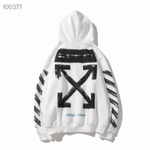 【限定セール】 OFF-WHITE オフホワイト パーカーメンズ 並行輸入 新品未使用