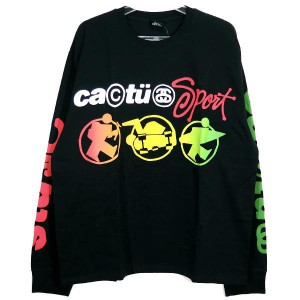 STUSSY ステューシー x Cactus Plant Flea Market カクタス プラント フリー マーケット CACTUS SPORT LS TEE カクタス スポーツ ロング