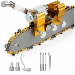 刃研ぎ名人 チェーンソー 目立て機 チェーンソー チェーンシャープニングジグ あらゆる種類のチェーンソーとチェーンソーに適する 木工用
