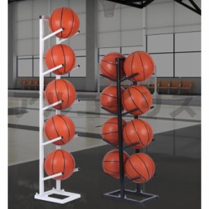 F バスケットボールホルダー棚 収納ラック ボールラック バスケット収納 リムーバブルボールラック バスケットボールスタンド