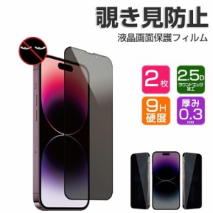 iPhone 15 15 Plus 15 Pro 15 Pro Max 液晶保護シート 覗き見防止 プライバシー 硬度9H 強化ガラス アップル アイフォン Apple ガラスフ