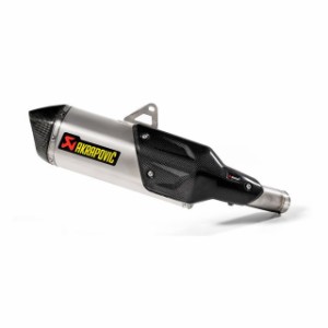 アクラポビッチ ヴェルシス1000 スリップオン チタン JMCA 政府認証 VERSYS1000 SE 19-20 AKRAPOVIC バイク