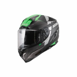 エルエスツーヘルメット CHALLENGER F/チャレンジャーF（マットチタニウムグロウグリーン） サイズ：S LS2 HELMETS バイク