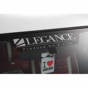 LEGANCE LEGANCE ブランドロゴステッカー ホワイト LEGANCE 日用品