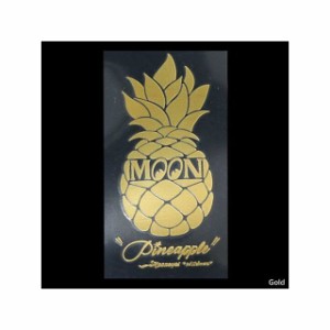 ムーンアイズ DM-216 Pineapple ステッカー（ゴールド） MOONEYES 日用品