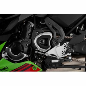 バイカーズ ニンジャ650 Z650 フロントスプロケットカバー カラー：シルバー BIKERS バイク