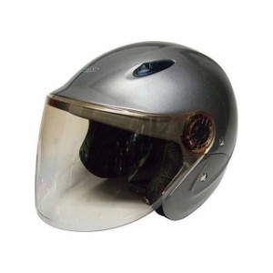石野商会 セミジェットヘルメット TI（MAX207B-TI） ISHINO SYOKAI バイク