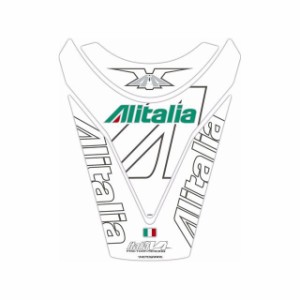 モトグラフィックス RSV4 R タンクパッド ALITALIA/ホワイト MOTOGRAFIX バイク