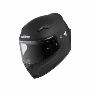 コミネ HK-170 FL フルフェイスヘルメット（マットブラック） サイズ：M KOMINE バイク