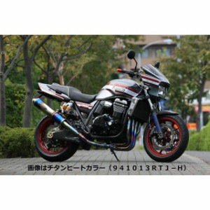 ストライカー ZRX1200ダエグ STREET CONCEPT フルエキゾースト サイレンサー：チタンヒートカラー STRIKER バイク