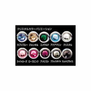 ビビッドパワー 汎用 ビビッドクリスタルビスキット SWAROVSKI 1セット（10ヶ入） クリスタルカラー：ブラックダイヤ VIVID POWE…