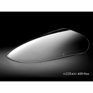 アクリポイント ZZR1100 ZZR1100 1993〜用スクリーン ストリート（クリア） ACRY-Point バイク