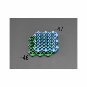 エスコ 150x 150mm すのこ（プラスチック製/緑） ESCO バイク 車 自動車 自転車