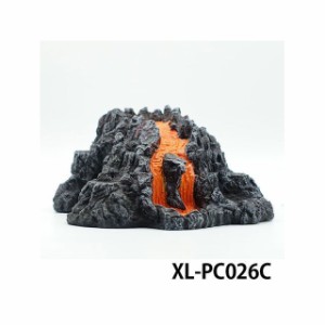アルファテック XL-PC026C 溶岩/岩山（中） 水槽 ケージ 飼育ケース インテリア オーナメント アクセサリー オブジェ オーナメント ジオ