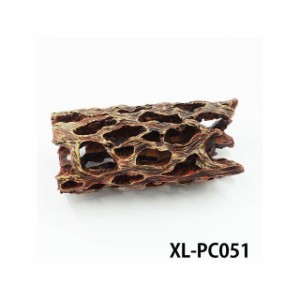 アルファテック XL-PC051 木/穴あきトンネル（小）流木 水槽 ケージ 飼育ケース インテリア オーナメント アクセサリー オブジェ オーナ