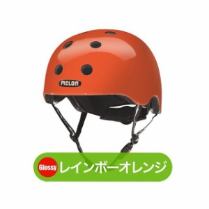 Melonhelmets（自転車） レインボーオレンジ サイズ：XXS-S Melonhelmets 自転車