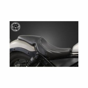 ガレージT&F ガンファイターシート（バーチカル） ブラック/ブラック T&F バイク