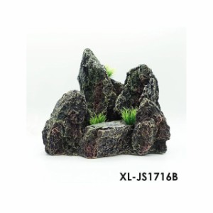 アルファテック XL-JS1716B 岩山/水草（中）水槽 ケージ 飼育ケース インテリア オーナメント アクセサリー オブジェ オーナメント ジオ