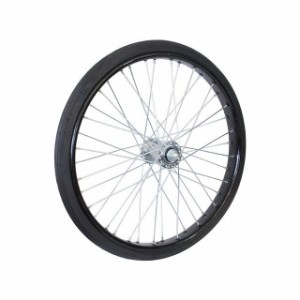 オオシマ（自転車） 26×2 1/2 ノーパンクタイヤ付リムセット 組付（ブラック） OOSHIMA 自転車