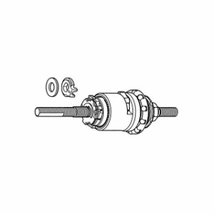 シマノ（自転車） SG-3R40 インター3 内部一式 ローラーブレーキ用（軸長191.8mm） SHIMANO 自転車