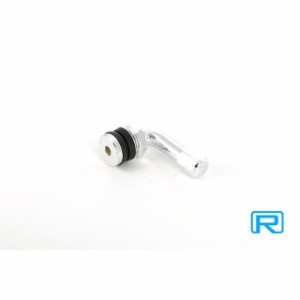 リンパーツ ズーマー アルミ L型チューブレスバルブ（シルバー） Rin Parts バイク