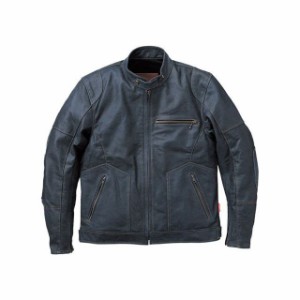 リッズフライ RFVL-2002/D Washable DOUBLE RIDERS LEATHER JAC（インディゴ） サイズ：M RidsFly…