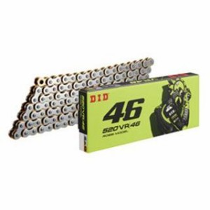 ディーアイディー 汎用 VR46コラボチェーン 428VR46-100L RJ（クリップ） リンク数：102L DID バイク